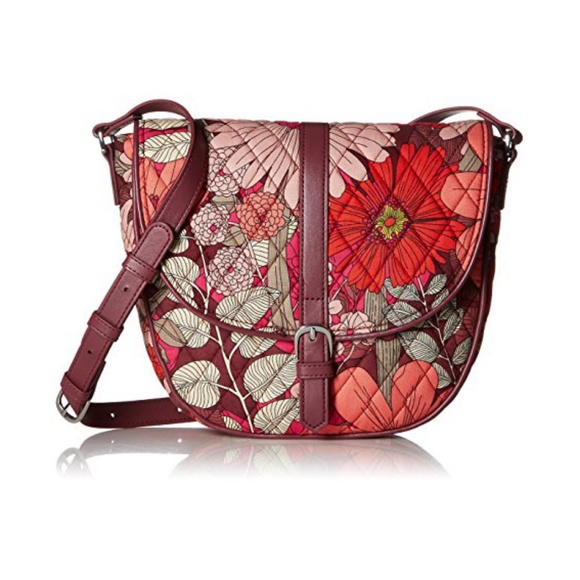 Vera Bradley Handbags - Vera Bradley Slim Saddle Bohemian Bag